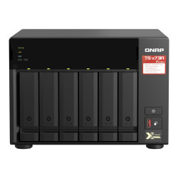 NAS QNAP TS-673A-8G/ 6 Bahías 3.5"- 2.5"/ 8GB DDR4/ Formato | APLIUM