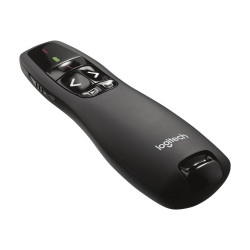 Logitech R400 apuntador inalámbricos RF Negro | APLIUM