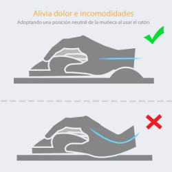 Alfombrilla Ergonómica Fellowes 9172801/ 20 x 196 x 230mm/ A | APLIUM