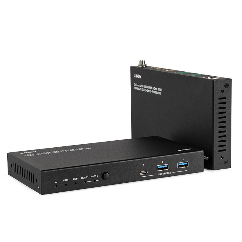 100m Cat.6A 2 Host USB 3.2