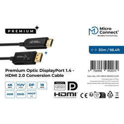 MicroConnect DP-HDMI-3000V1.4OP — vista 3