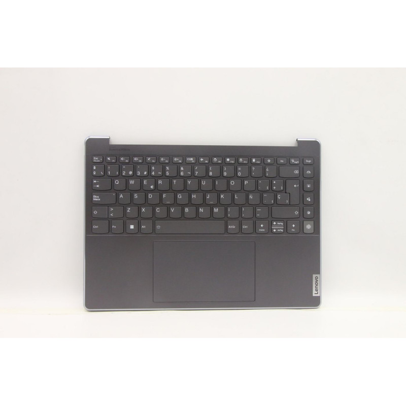 Grey upper case keyboard