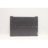 Grey upper case keyboard