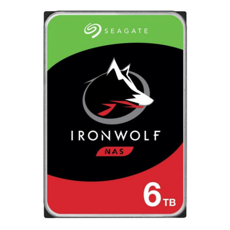 NAS HDD 3.5" IronWolf 6TB 5.4K SATA reta