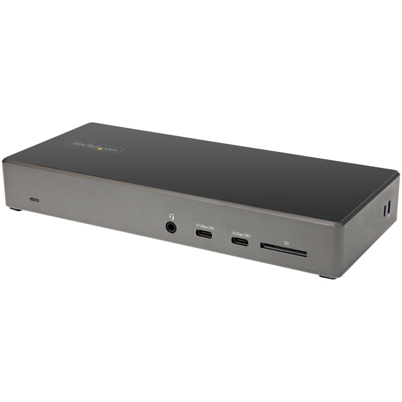 USB C Dock Triple 4K - 100W PD 6x USB
