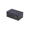 2-Port Dual-Monitor DP+HDMI KVM Switch