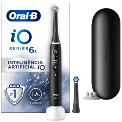 Cepillo Dental Braun Oral-B iO 6/ Incluye 2 Recambios/ Negro | APLIUM