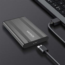 Caja Externa para Disco Duro de 2.5" Aisens ASE-2526GR/ USB | APLIUM