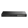 16 Ports GE PoE 30W+2 Ports SFP Unman