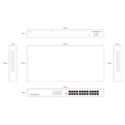 Lanview LVN-1UMOUNT-24PORT-1G — vista 2