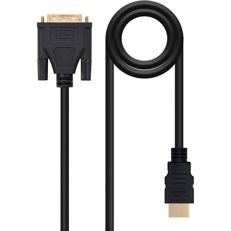 Cable HDMI Nanocable 10.15.0503/ DVI Macho - HDMI Macho/ 3m/ | APLIUM