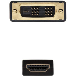 Cable HDMI Nanocable 10.15.0503/ DVI Macho - HDMI Macho/ 3m/ | APLIUM