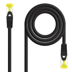 Cable de Red RJ45 SFTP Nanocable 10.20.1900-L25-BK Cat.6A/ LSZH/ 25cm/