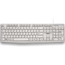 Teclado NGS Heritage HERITAGESPANISH/ Blanco | APLIUM