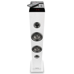 SKYCHARMPROWHITE - Torre de Sonido con Bluetooth NGS SKY | APLIUM