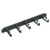 1SP HORIZ CABLE MGR D-RIN