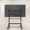Soporte de Suelo Ajustable con Ruedas TooQ FS20105M-B para T | APLIUM