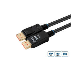 16K DisplayPort 2.1 80Gbps