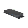 Industrial 4 Port USB C Hub 10Gbps 3A/1C