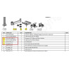 KIT: Swingarm AP2,Cable Clip