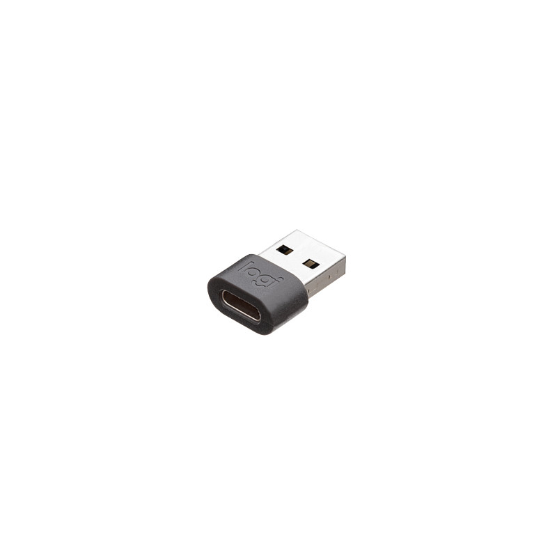 Logi Zone Wired USB-A Adapter GRAPHITE W