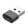 Logi Zone Wired USB-A Adapter GRAPHITE W