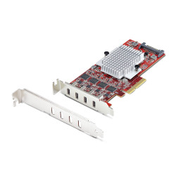 4-Port USB Type-C PCIe Card USB-C 10Gb