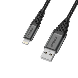 Premium Cable USB A-Lightning 1M Black