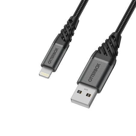 Premium Cable USB A-Lightning 1M Black