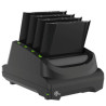 TC51 4-SLOT Battery Charger Charges Four Spare Batteries | APLIUM