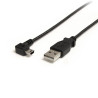 3 ft USB to Right Angle Mini USB Cable
