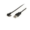 3 ft USB to Right Angle Mini USB Cable