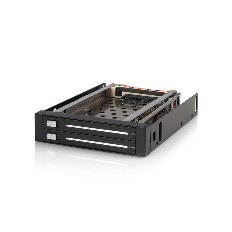 2 Drive 2.5in Trayless SATA Mobile Rack