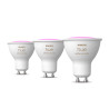 Pack 3 Philips HueWCA 4.2W GU10