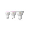 Pack 3 Philips HueWCA 4.2W GU10