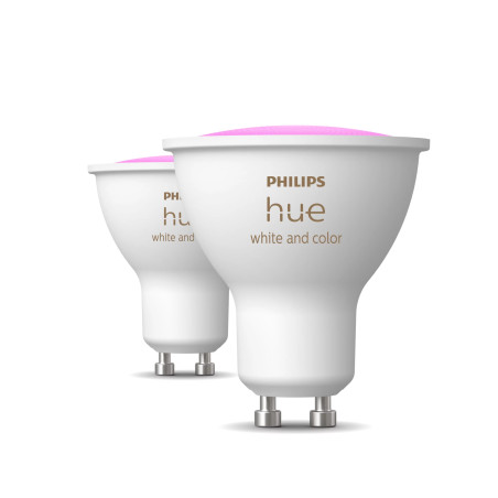 Philips HueWCA 4.2W GU10 2P EU