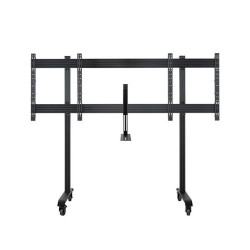 System X - Xl Twin Screen Vc Trolley (VESA 600 X 800) | APLIUM