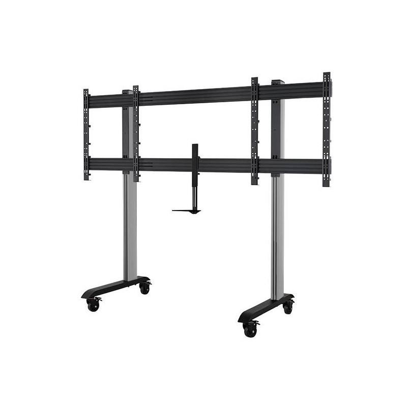 System X - Xl Twin Screen Vc Trolley (VESA 600 X 800) | APLIUM