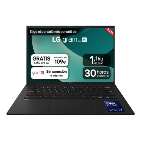 Portatil 14" LG gram - 14Z90T 32GB N