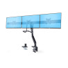 Triple Monitor Desk Mount 27in Screens