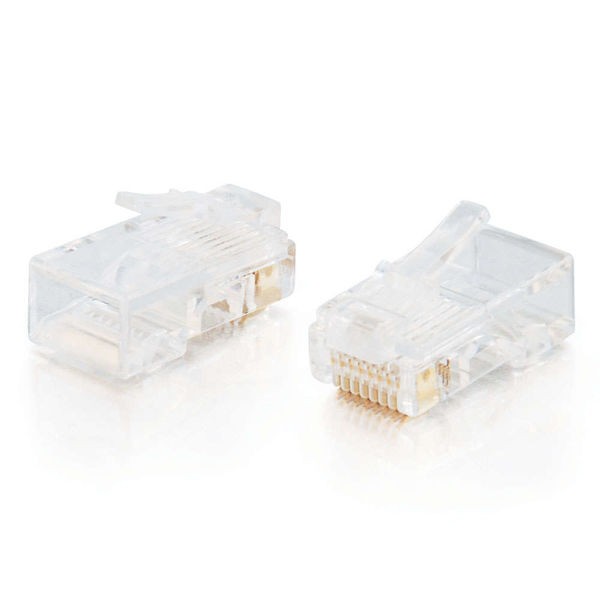 C2G 88121, RJ-45, Blanco, Plástico, Oro, 43 g, 25 pieza(s)