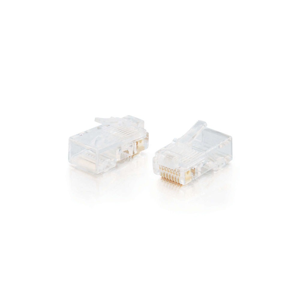 C2G 88121, RJ-45, Blanco, Plástico, Oro, 43 g, 25 pieza(s)