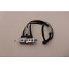 USB bracket assembly for