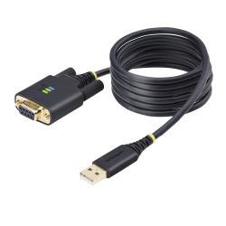 6.6ft/2m USB to Null Modem Serial Cable