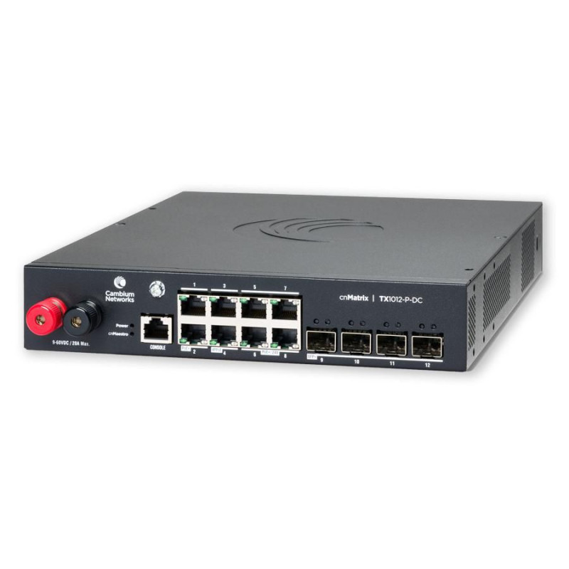 cnMatrix Switch TX1012-P-DC