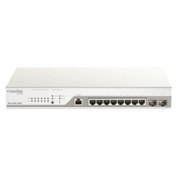 10-Port Gigabit PoE+Nuclias Smart Manag
