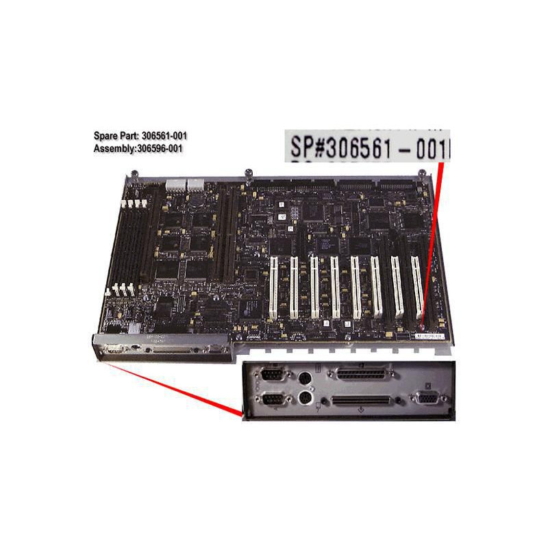 System I/O board with tray