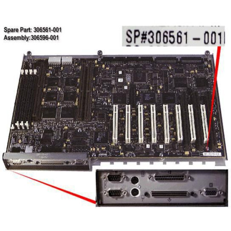 System I/O board with tray