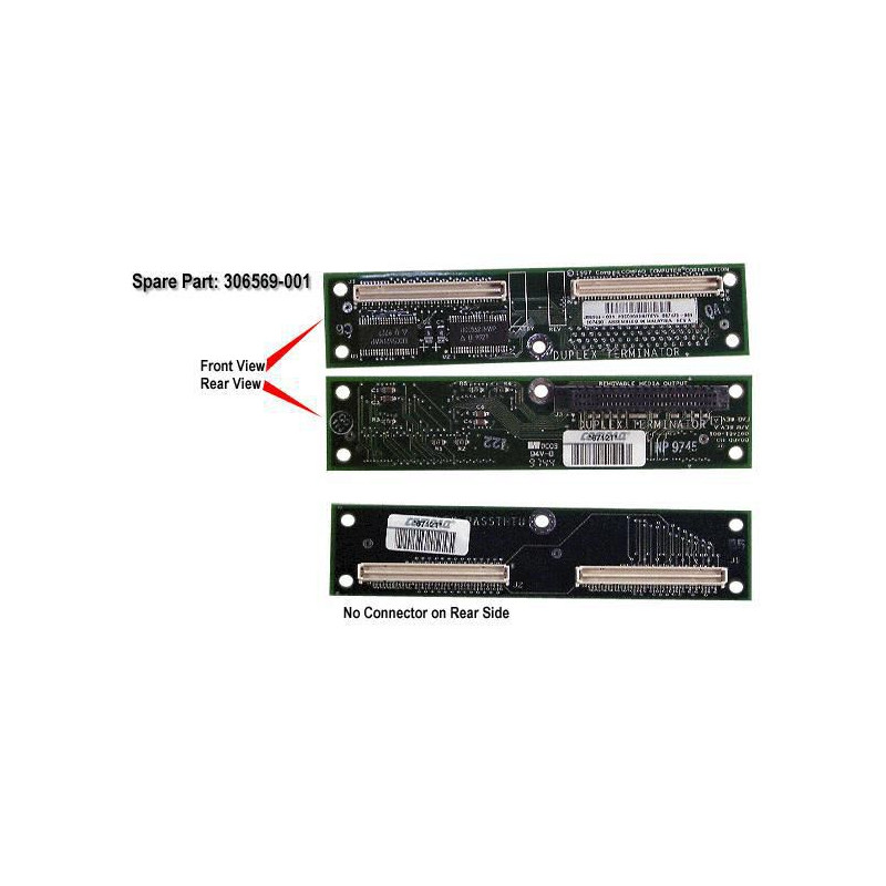 Pass-through board for