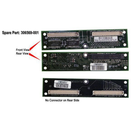 Pass-through board for